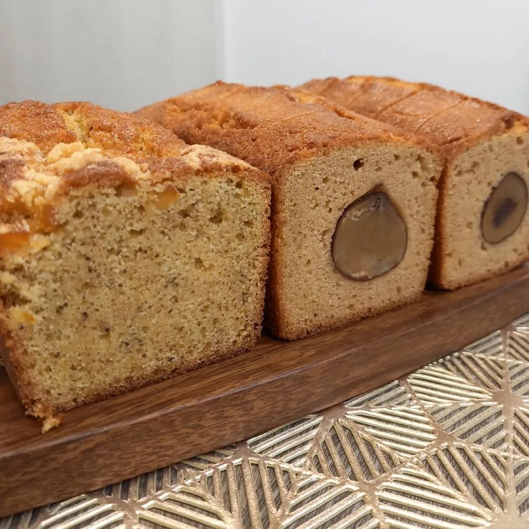 ▽紅茶のパウンドケーキ▽栗のパウンドケーキ