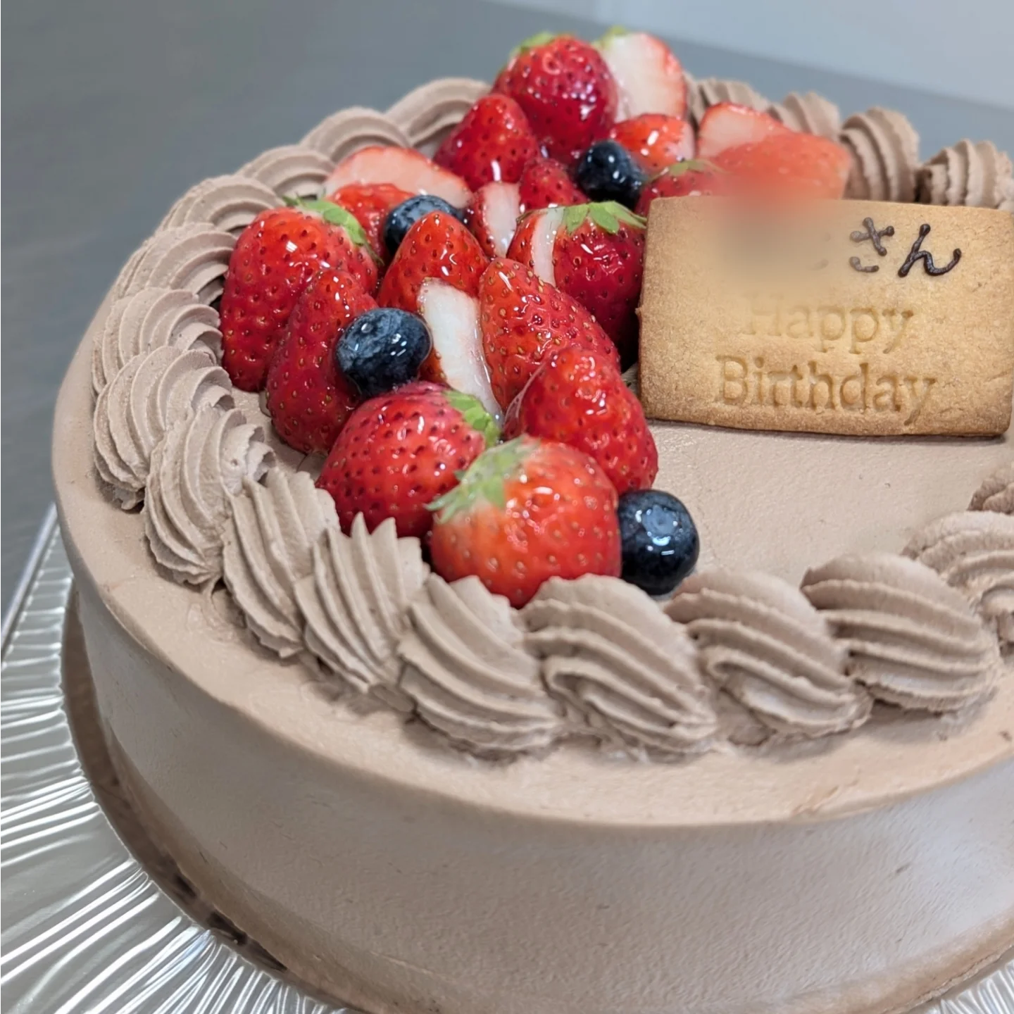 生チョコデコレーションケーキ