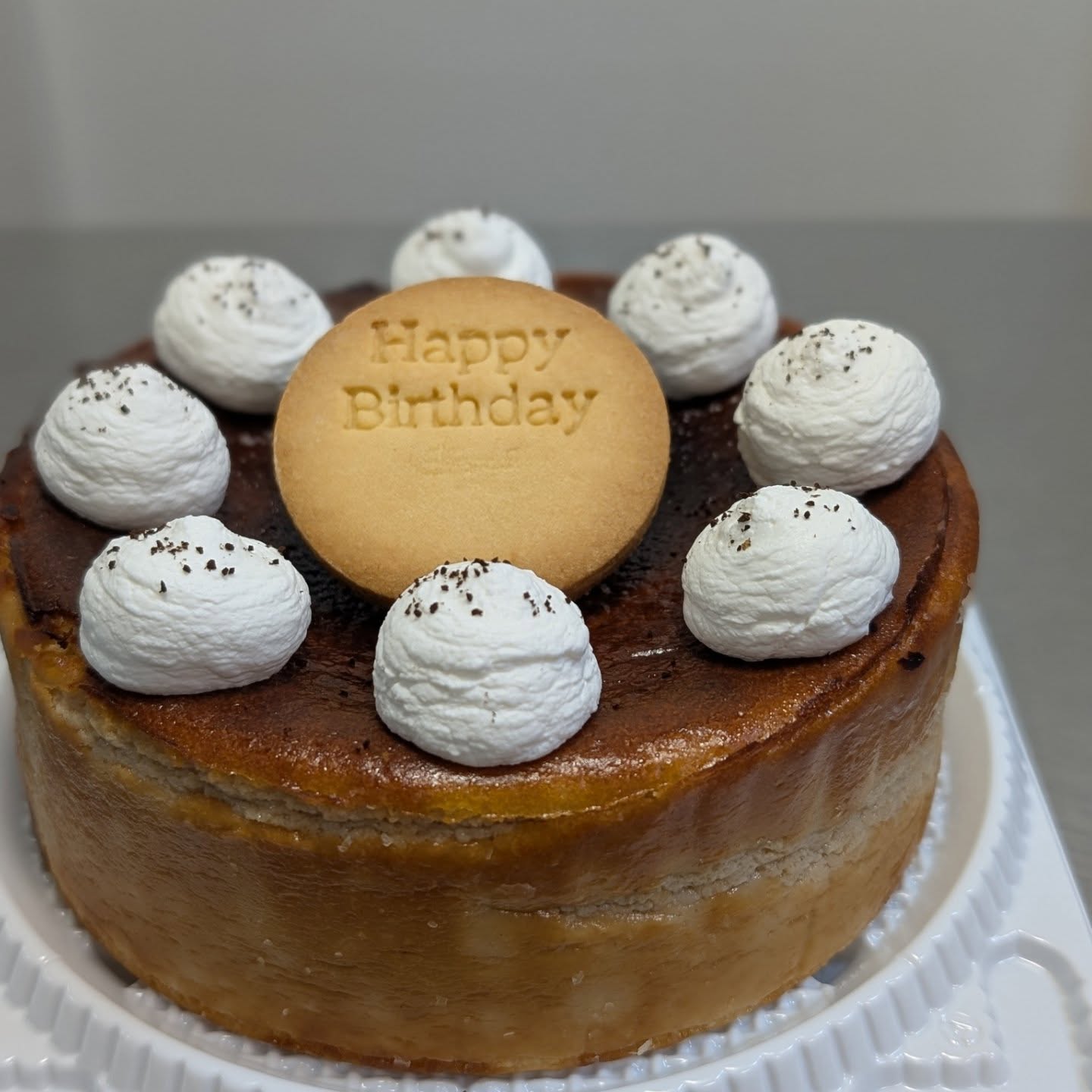 コーヒーバスクチーズケーキホール