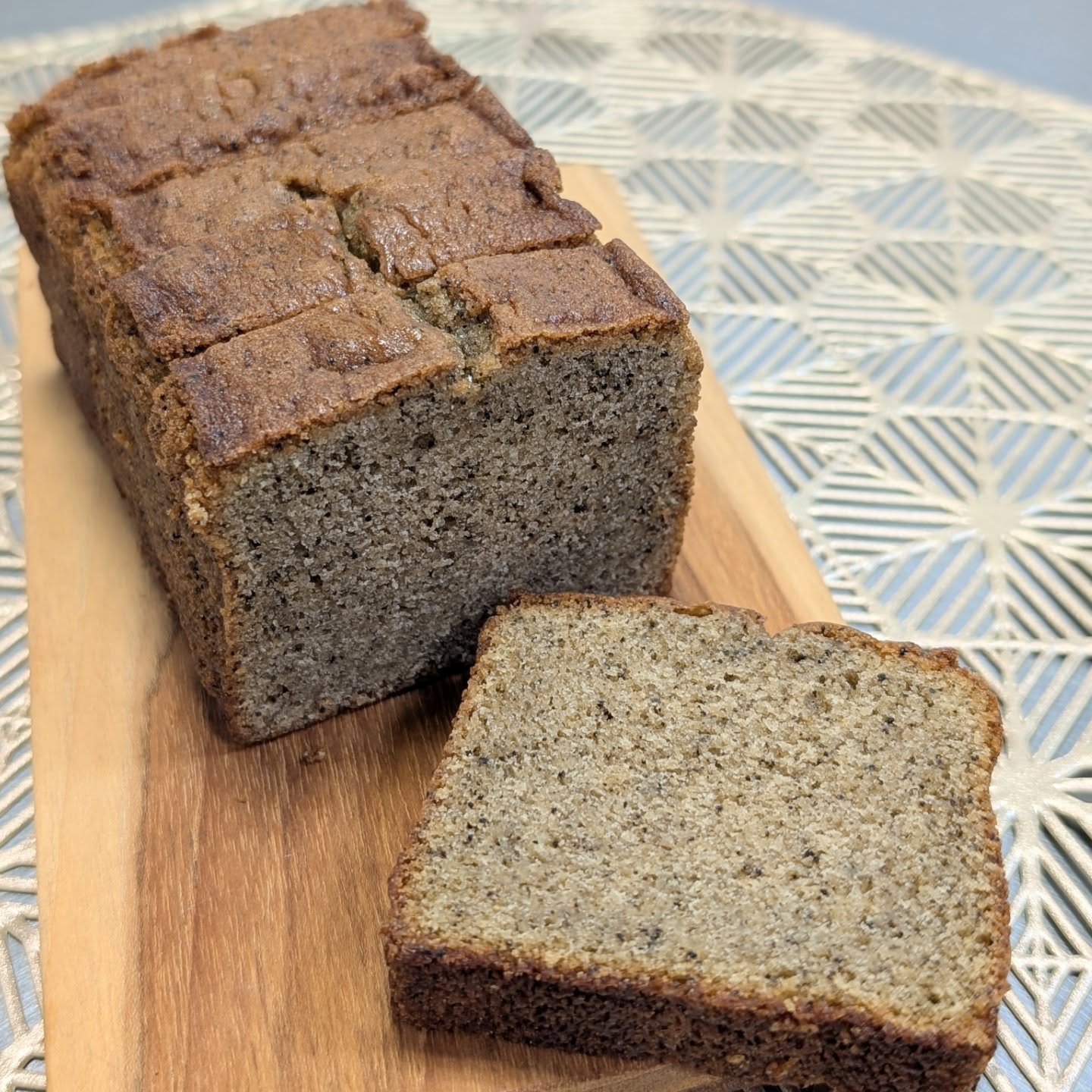 コーヒー豆を使用したパウンドケーキ