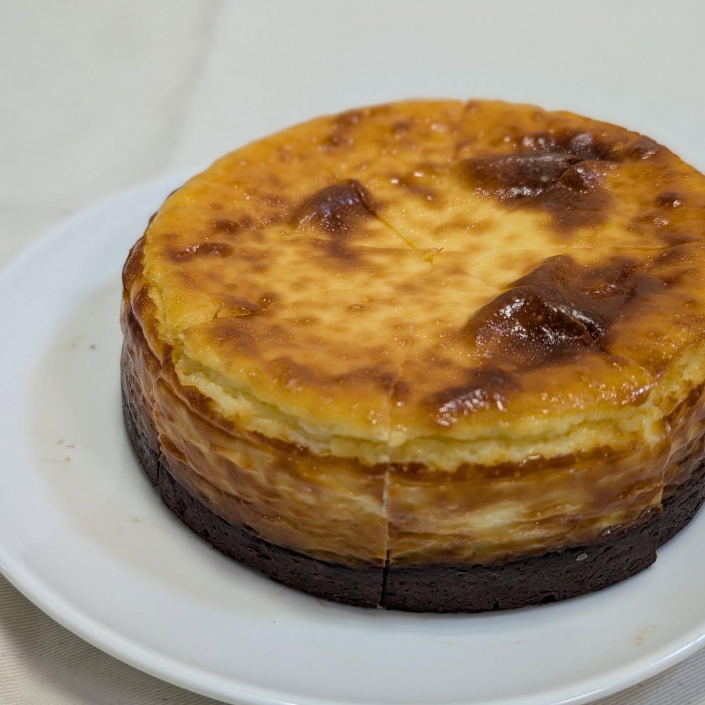 ブラウニーバスクチーズケーキ