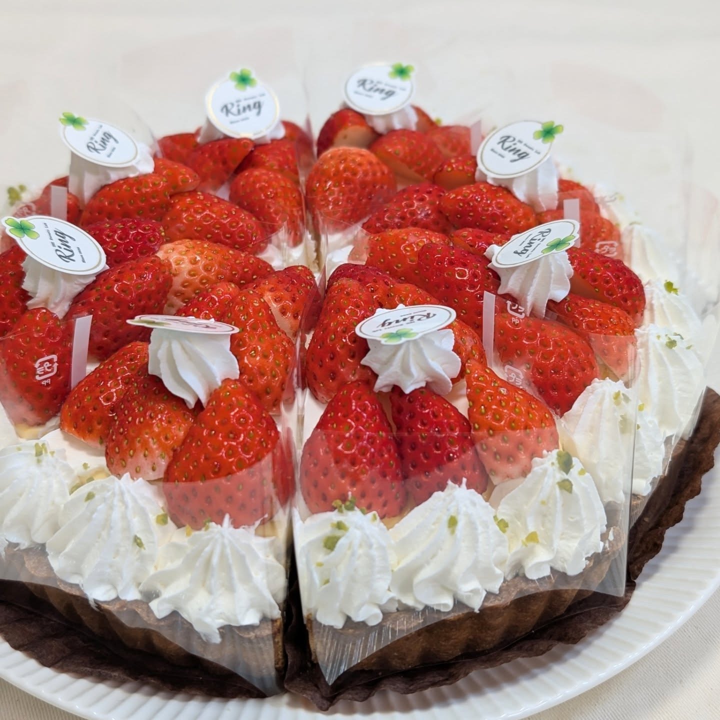 いちごのタルト