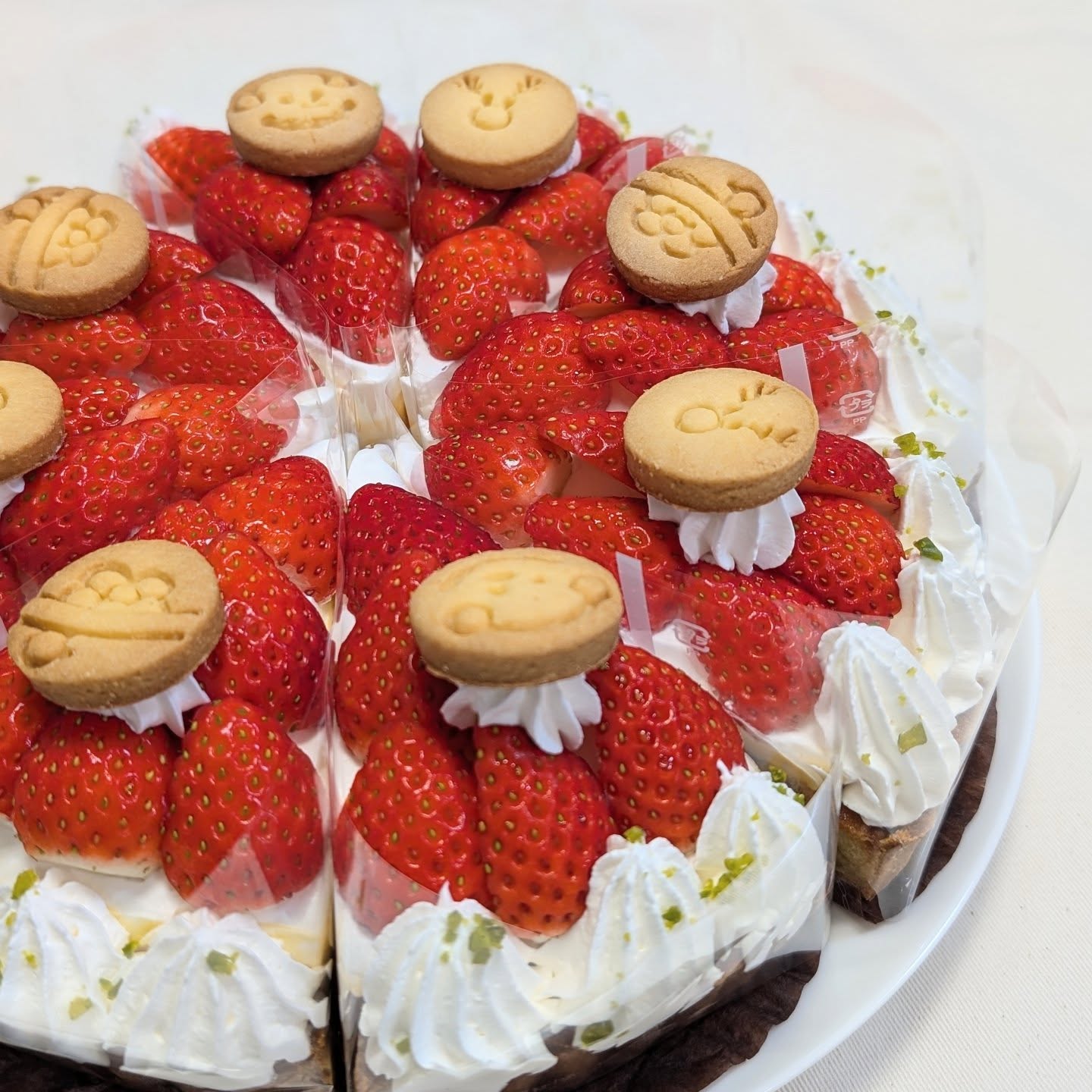 いちごのタルトクリスマス仕様