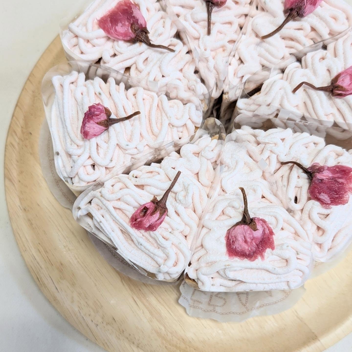 ○桜のチーズケーキ