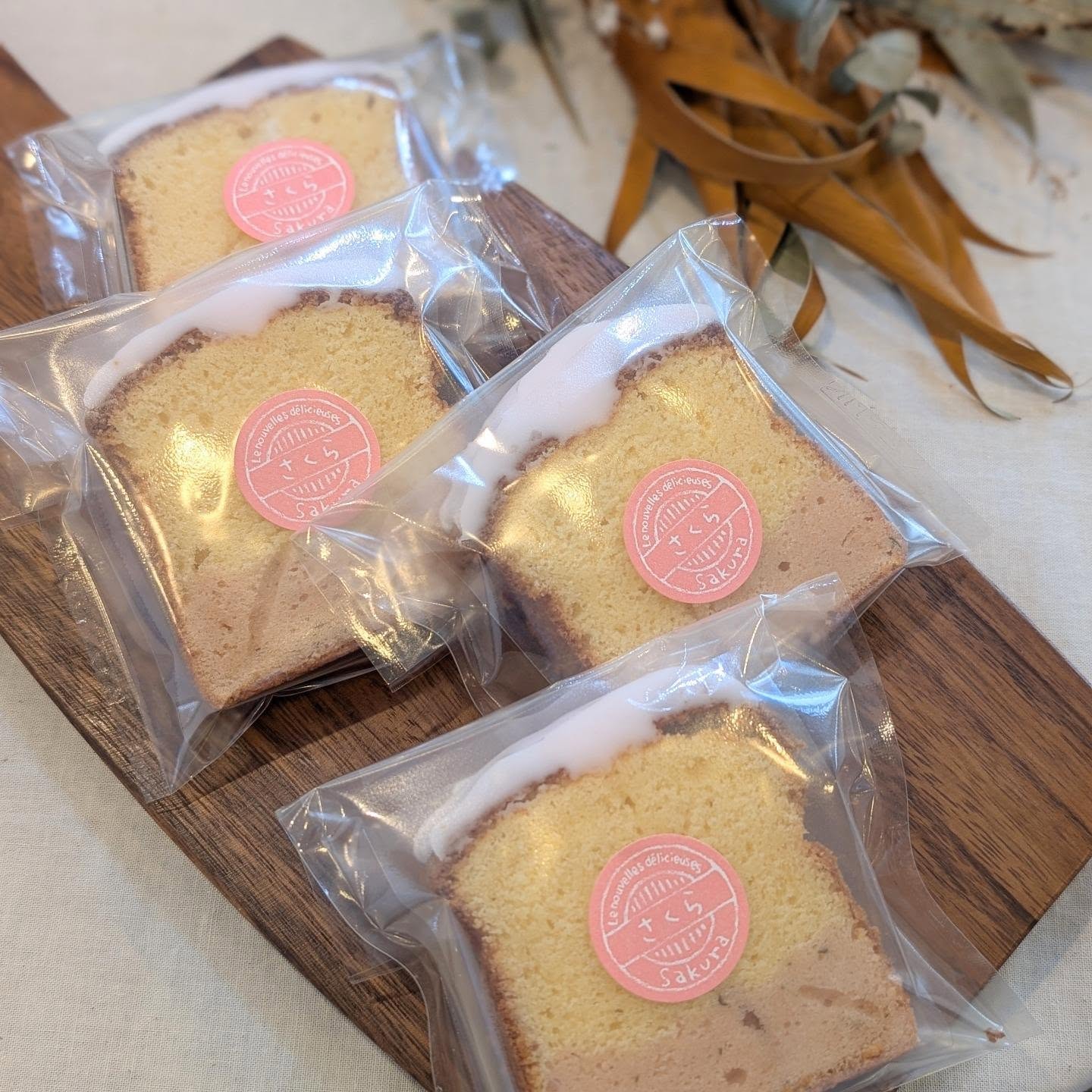 桜のパウンドケーキ🌸